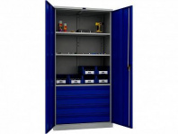 Шкаф инструментальный ТС 1995-003040 — габариты 1900х950х500 мм, , , замок ключевой